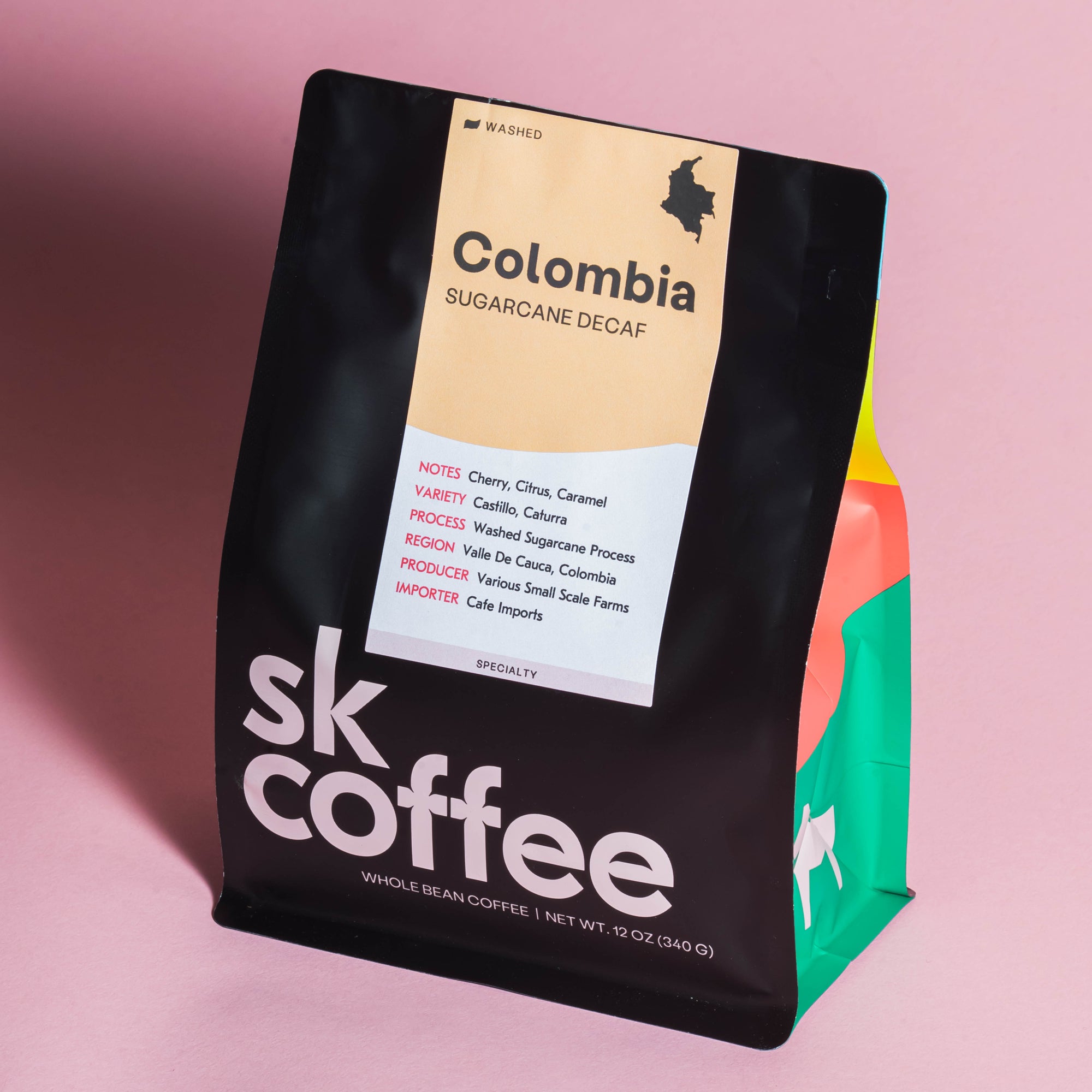 Colombia, Sugarcane Decaf