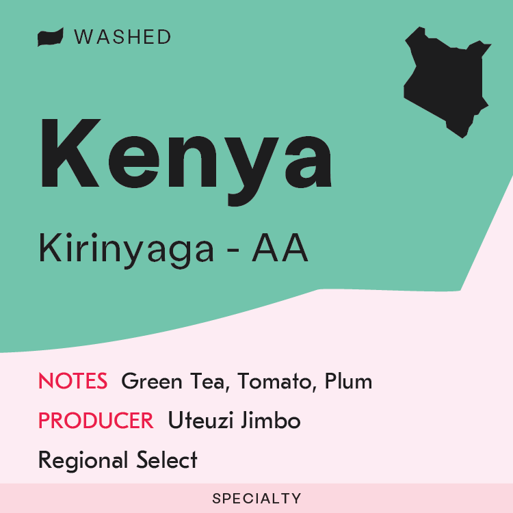 Kenya, Kirinyaga AA