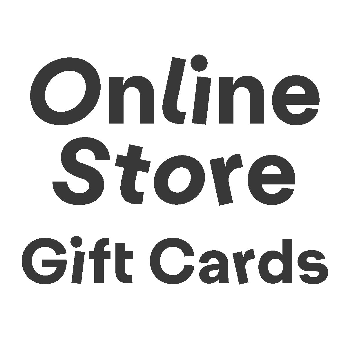 Online Store Gift Card