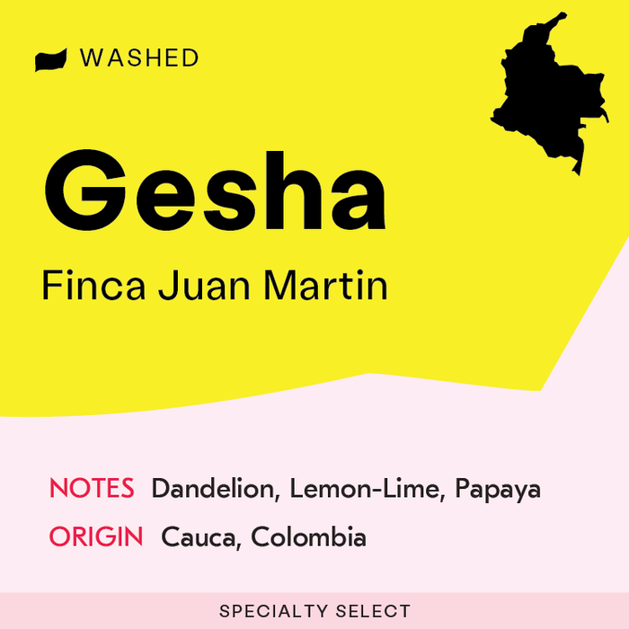Colombia, Finca Juan Martin, Gesha